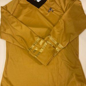 Men's Star Trek Rubies Large Gold Top